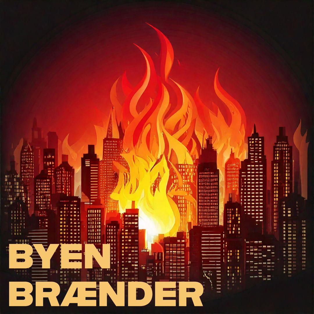 Byen Brænder cover